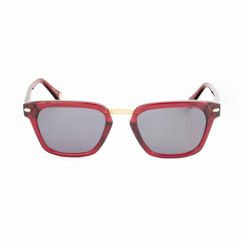 BELSTAFF Óculos de sol de mulher Cooper-S191 - Armação quadrada de acetato, proteção UV400, lentes de 52mm