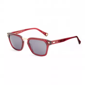 BELSTAFF Óculos de sol de mulher Cooper-S191 - Armação quadrada de acetato, proteção UV400, lentes de 52mm