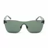 Óculos de sol BELSTAFF senhora FLASH-VERDE Oversized Shield - armação de acetato verde, lentes espelhadas cinzentas, UV400