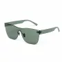 Óculos de sol BELSTAFF senhora FLASH-VERDE Oversized Shield - armação de acetato verde, lentes espelhadas cinzentas, UV400