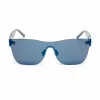 Óculos de sol de mulher Belstaff Flashgunazul - armação de acetato azul com lentes degradê cinzentas