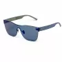 Óculos de sol de mulher Belstaff Flashgunazul - armação de acetato azul com lentes degradê cinzentas