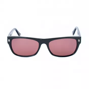 Óculos de sol BELSTAFF Hudson S181 para mulher - armação preta em acetato, lentes cinzentas CR-39, 54/17/145 mm