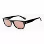 Óculos de sol BELSTAFF Hudson-S185 para mulher - armação preta, lentes cinzentas, 54 mm