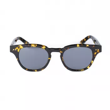 Óculos de sol de mulher BELSTAFF Marshall S064 - armação de acetato preta, lente de policarbonato cinzenta, 47/21/148 mm