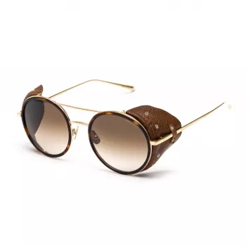 Óculos de sol de mulher BELSTAFF Pinnerdoradof - 53/19/145 mm - tom dourado/armação marrom