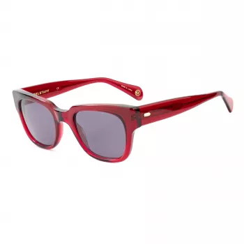 BELSTAFF óculos de sol de mulher Talbrook-S204 - armação de acetato preta, lentes de policarbonato cinzentas, 50/22/145 mm