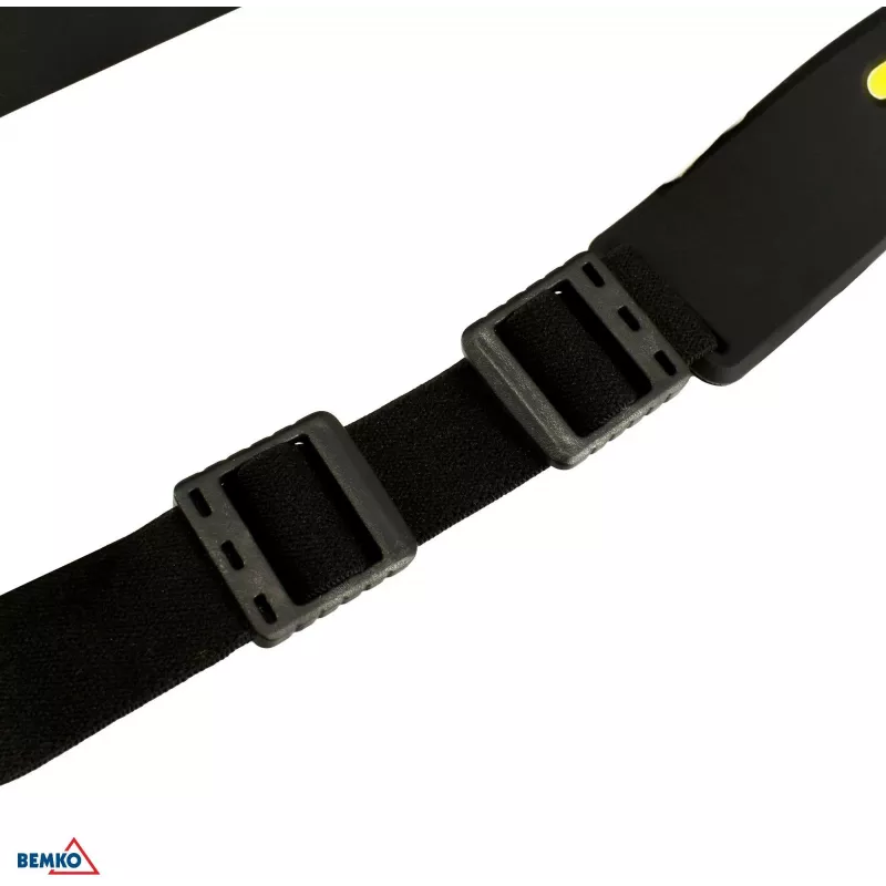 BEMKO C49-LTC01 lanterna de cabeça LED recarregável, 1200 mAh, 100 lúmenes, IPX4, alcance de 80 m