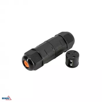 BEMKO conector de cabos hermético IP68 3 vias