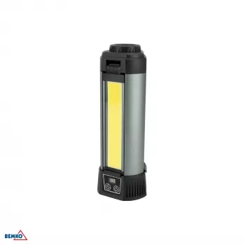 Lanterna LED multifunções BEMKO 6000mAh IP42, 1000 lúmenes, recarregável USB-C