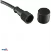 Fio de luzes LED solar para jardim BEMKO SOLBEE 10 LEDs 10m branco quente 3000K IP65 preto