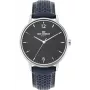 Relógio de homem BEN SHERMAN WB038U 43mm mostrador preto bracelete de pele sintética preta