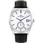 BEN SHERMAN relógio para homem WB039UB 43mm mostrador preto bracelete de couro sintético preta
