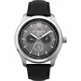 Relógio de homem Ben Sherman WBS112B analógico de quartzo 43mm mostrador preto bracelete de pele