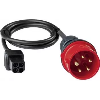 BENNING 044148 Adaptador de medição CEE 16 A 5 polos 400 V com tomadas de segurança de 4 mm