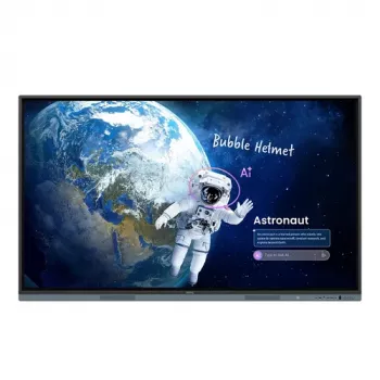 Ecrã interativo plano 4K UHD BenQ Board Master RM8605 86 polegadas com toque IR, Android, Educação e Empresas, Preto