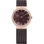 BERING Relógio de quartzo Classic para mulher 10729-262 29mm ouro rosa aço inoxidável