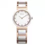 BERING relógio de quartzo de mulher Classic 10729-766 29mm aço inoxidável dourado rosa mesh
