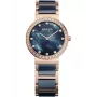 Relógio de quartzo de mulher BERING Classic 10729-767 prateado aço inoxidável mesh 29 mm