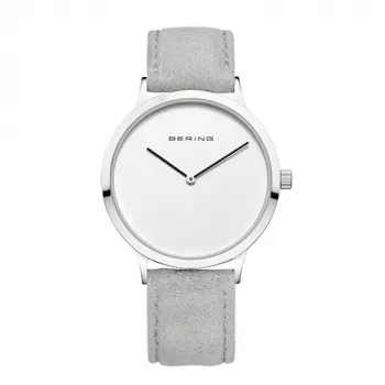 Relógio de quartzo BERING mulher Classic 14937-104 37mm prateado aço inoxidável