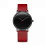 Relógio de quartzo de mulher BERING Classic 36 mm ouro rosa aço inoxidável 13436-622