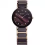 Relógio BERING para mulher 11429-765 (29 mm) - ouro rosa aço inoxidável, mostrador castanho sunray