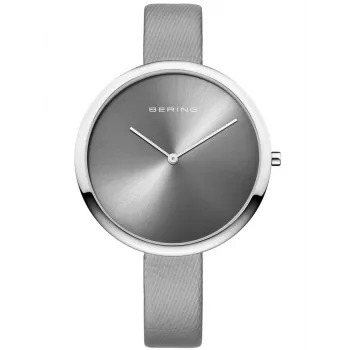 BERING relógio mulher 12240-609 (38 mm) - ouro rosa aço inoxidável, mostrador castanho, quartzo