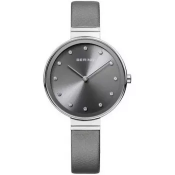 Relógio de mulher BERING Classic 12034-609 34 mm malha de aço inoxidável