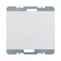 Tampa cega Berker 1045 70 09 K.1 branco polar com peça central