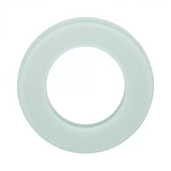 Berker 109109 Moldura de Vidro 1 Módulo B.GLAS Polar White