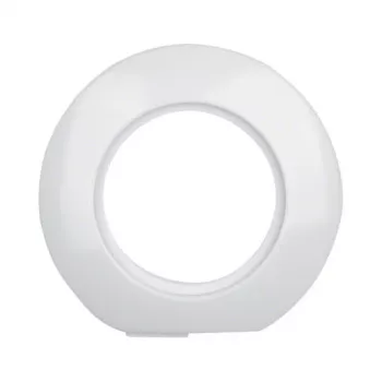 Berker 1381 49 Aro final p-ws série 1930 - aro de cobertura 1 módulo, branco puro, duroplasto