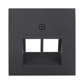 Berker 1409 16 06 tampa central ANT 2 vias para tomada UAE, branco polar (B.1/B.3)