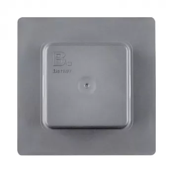 Tampa de proteção Berker 1849 para tomadas SCHUKO e interruptores, cinzento
