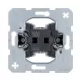 Berker 3032 mecanismo de interruptor de vaivém de embutir bipolar DESLIGADO, 10A, 250V, terminais de parafuso, sem halogéneos