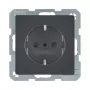 Berker 47236086 Tomada SCHUKO Q.1/Q.3 antracite veludo