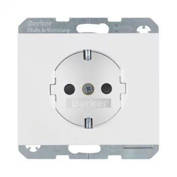 Berker 47357009 tomada Schuko 16A branco polar
