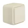 Tomada SCHUKO para ambientes húmidos Berker 47403512 com tampa basculante, saliente, branco polar, série W.1