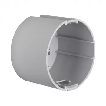 Caixa de aparelho encastrada Berker B.Mobil, 49 mm de diâmetro, cinzenta, termoplástico sem halogéneos