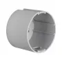 Caixa de aparelho encastrada Berker B.Mobil, 49 mm de diâmetro, cinzenta, termoplástico sem halogéneos