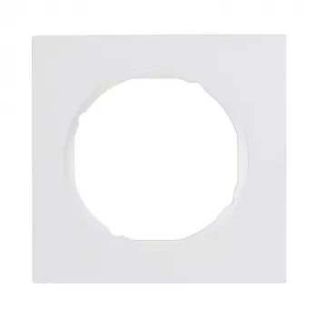 Berker R.3 Moldura 1 módulo branco polar brilhante
