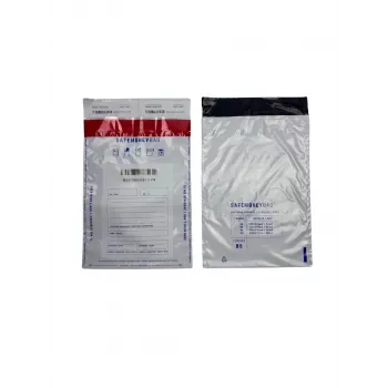 Envelopes de segurança para depósito BESTPAK SAFEMONEYBAG Transparente B5 190x260+35 mm 100 unidades