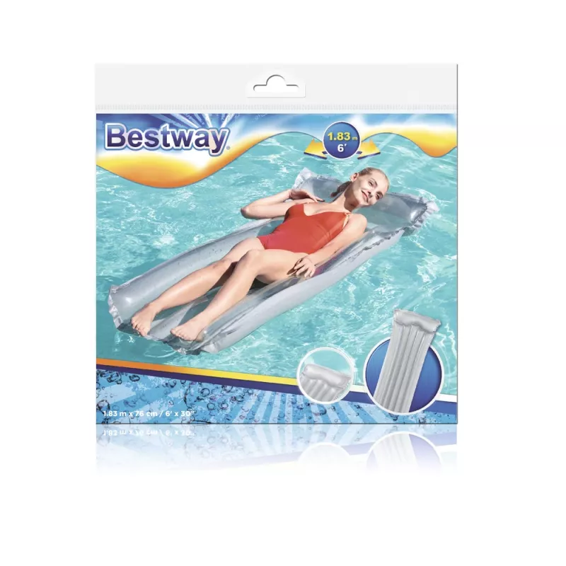 Bestway 44013 colchão de ar para nadar cinzento 183 x 76 cm