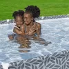 Bestway 561FV piscina com estrutura retangular 366 x 201 x 66 cm cinzento