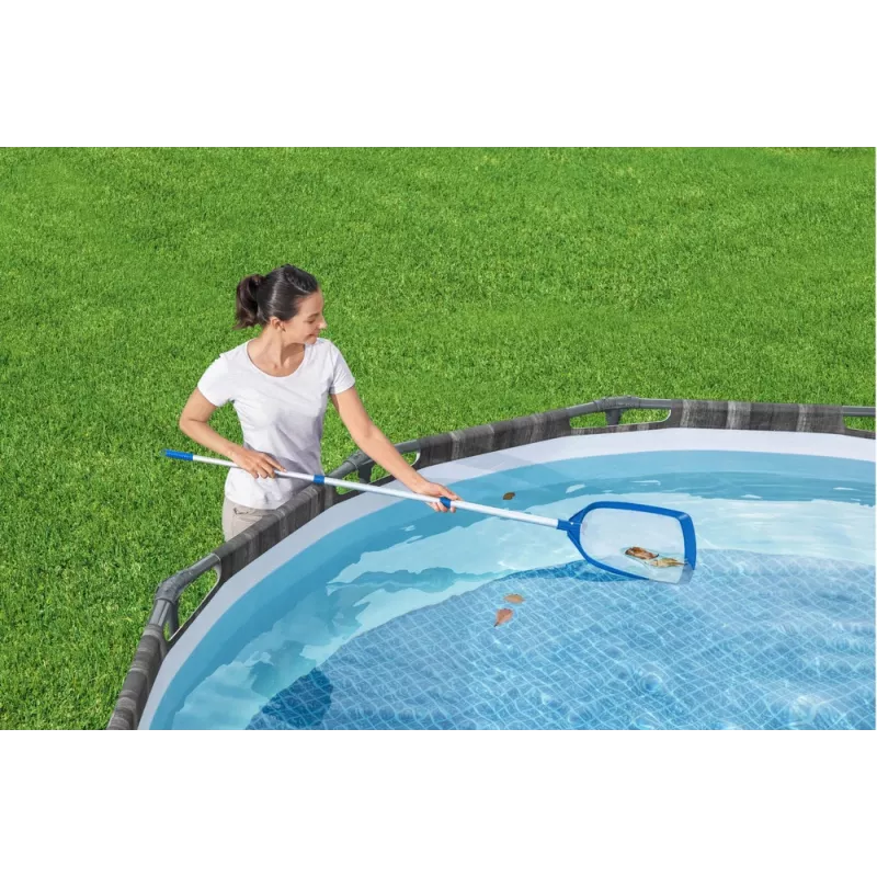 Bestway Flowclear AquaClean Conjunto de limpeza de piscina cabo de rede 163 cm