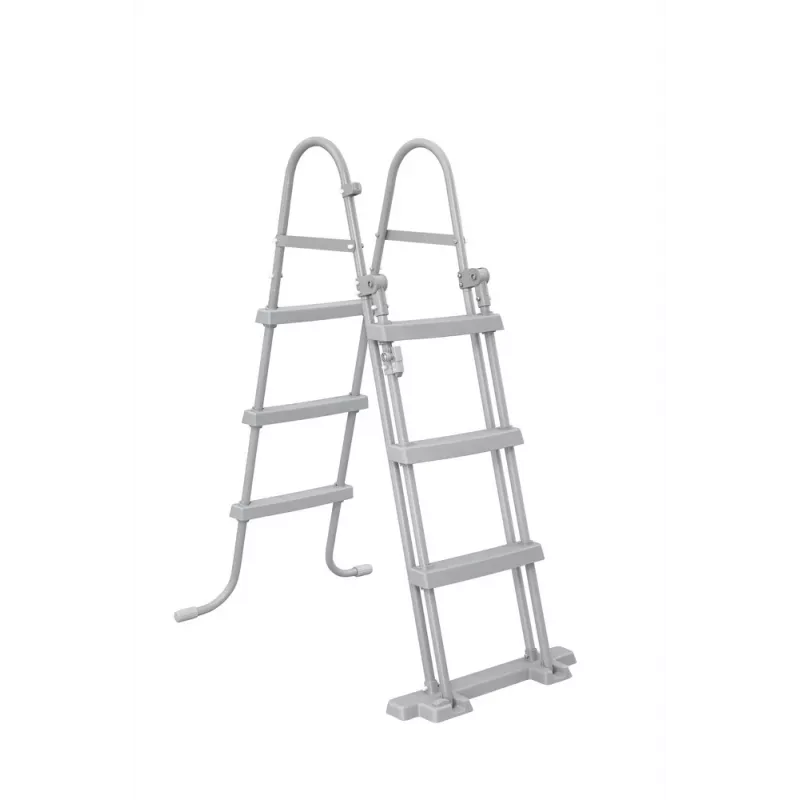 Piscina Bestway Frame Pool 404 x 201 x 100 cm retangular com bomba de filtro, escada, cobertura e doseador ChemConnect