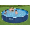 Bestway Piscina de estrutura com bomba azul 366x76 cm conjunto 56681