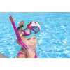 Bestway Hydro-Swim Máscara de mergulho e conjunto de snorkel - rosa