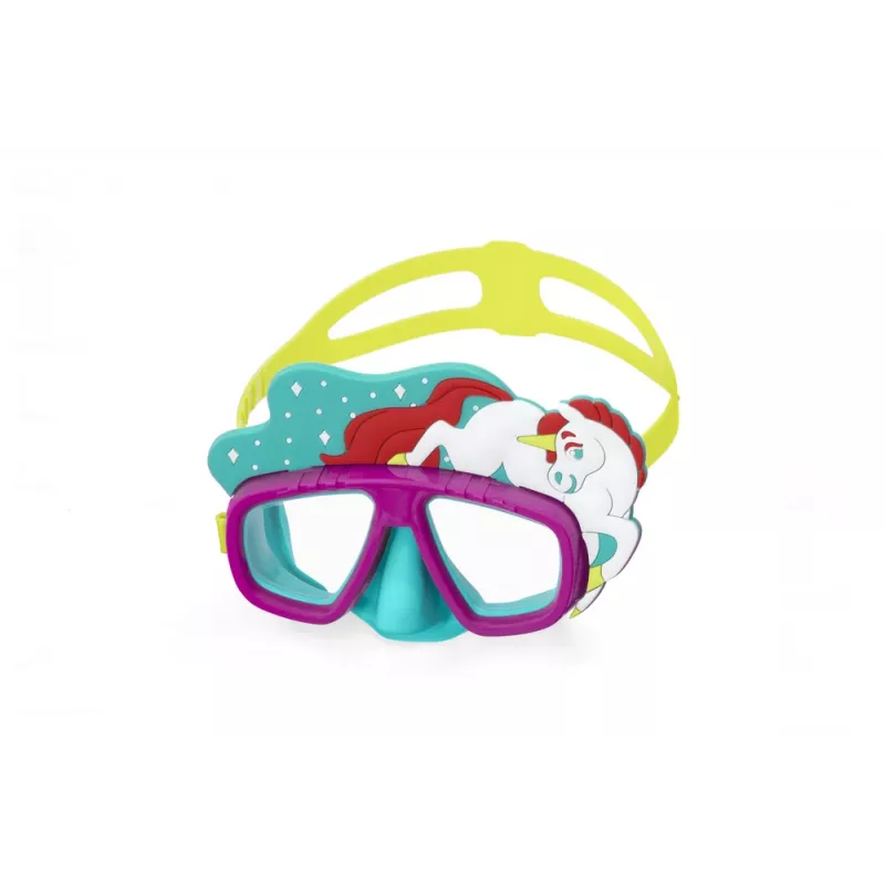 Bestway Hydro-Swim Máscara de mergulho e conjunto de snorkel - rosa