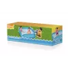 Bestway Steel Pro Piscina de estrutura 122 cm x 122 cm x 30,5 cm piscina quadrada para crianças 365 L azul