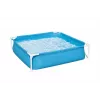 Bestway Steel Pro Piscina de estrutura 122 cm x 122 cm x 30,5 cm piscina quadrada para crianças 365 L azul